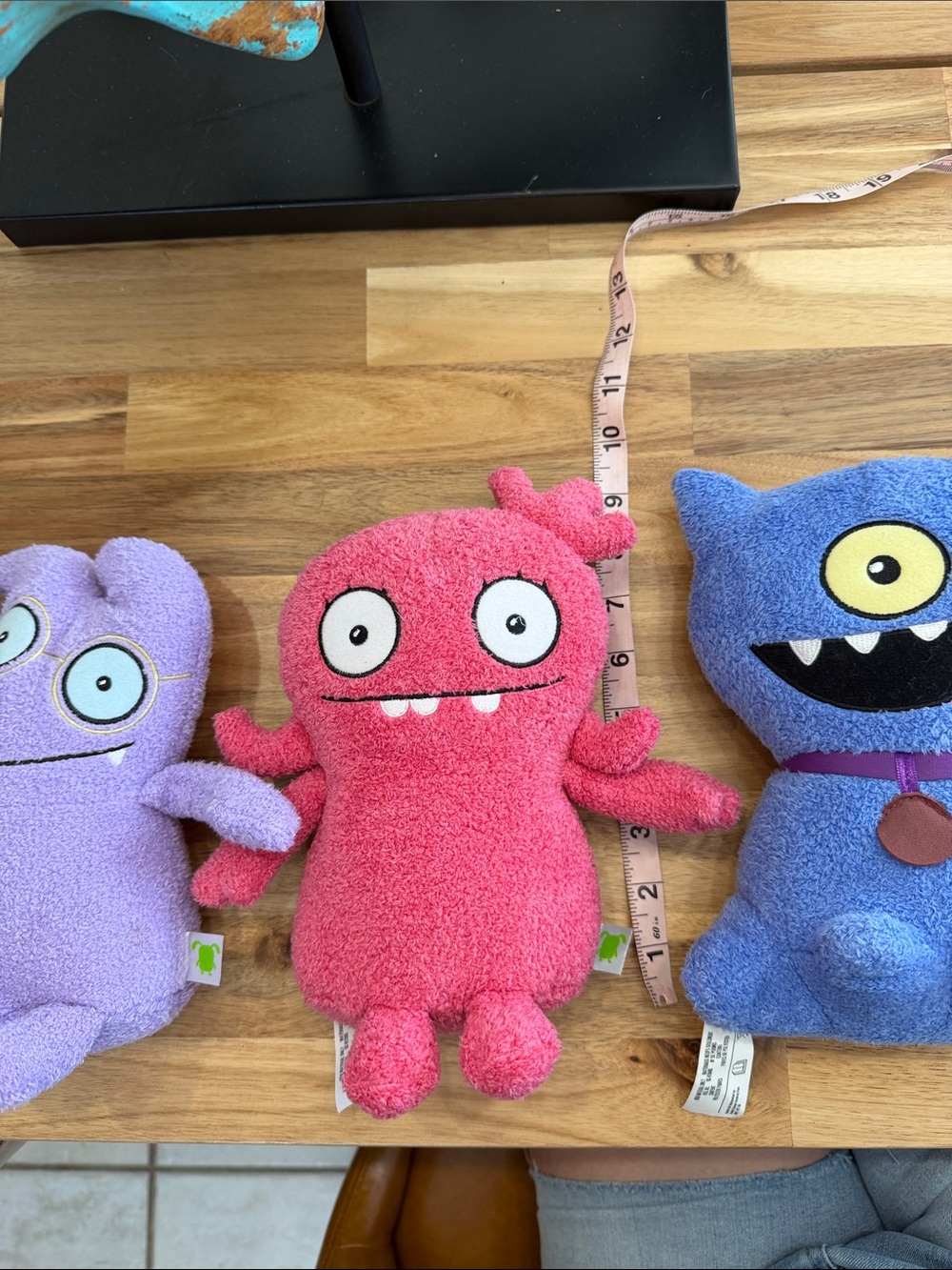 Ugly Doll Lot of Three. Purple, Blue, and Pink Plush Monsters. - Picture 11 of 11